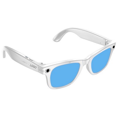 AI Smart Glasses HD Camera & Video Recorder with Voice Assistant, Bluetooth Music & Hands-Free